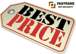 Transparent and clear contract translation costs