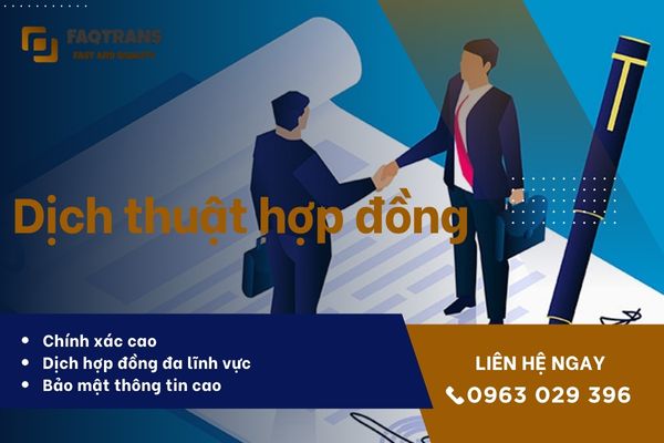 Dịch vụ dịch thuật hợp đồng