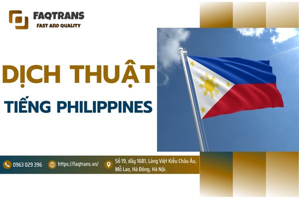Dịch thuật tiếng Philippines FAQTrans