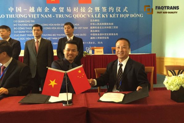 Phiên dịch đàm phán, ký kết hợp đồng