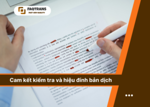 Sửa lỗi sai trên bản dịch