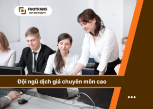 Nhân viên chuyên nghiệp
