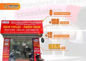Outstanding figures about FAQTrans’ services